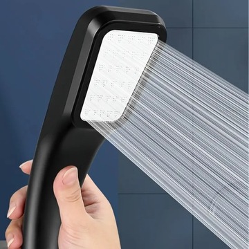 ЭКОНОМИЧНЫЙ ЧЕРНЫЙ ДУШЕВОЙ РУЧНОЙ ДЛЯ ВАННОЙ КОМНАТЫ ВОДОСБЕРЕГАЮЩИЙ ECO