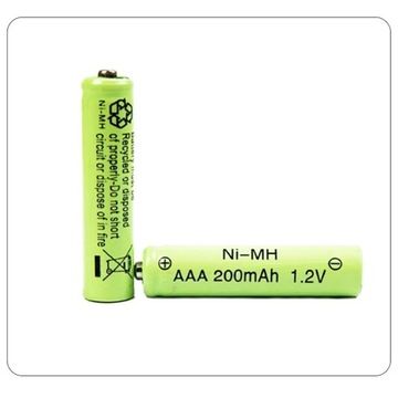 Новый аккумулятор большой емкости 1,2 В AA 1000 мАч AAA 200 мАч с зарядным устройством для