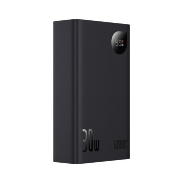BASEUS ADAMAN2 МЕТАЛЛ АЛЮМИНИЕВЫЙ POWERBANK 20000 мАч 30 Вт PD QC3 2XUSB 1XUSB C