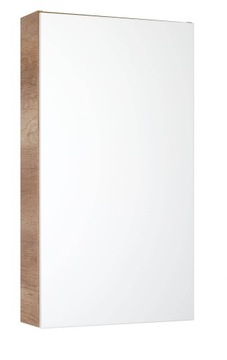 Astor Szafka Wisząca 50 cm System C Biały Country Biały Połysk/Dąb Country