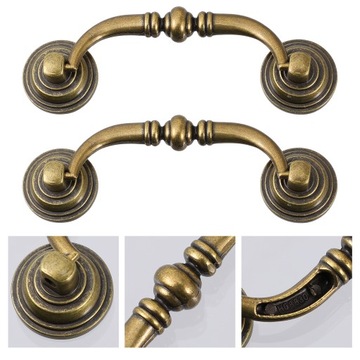 ЗОЛОТЫЕ МЕБЕЛЬНЫЕ РУЧКИ ШКАФЫ ПОДДОН ДЛЯ БЕЛЬЯ РЕТРО ДОМАШНИЙ СТИЛЬ