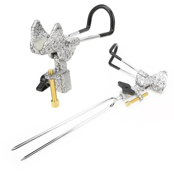 Держатель удочки из нержавеющей стали, поворотная регулируемая подставка на 360°