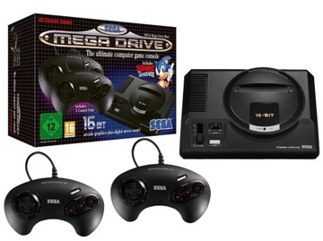 Konsola SEGA Mega Drive Mini MEGADRIVE MINI 2019 + 2 Kontrolery 42 gry