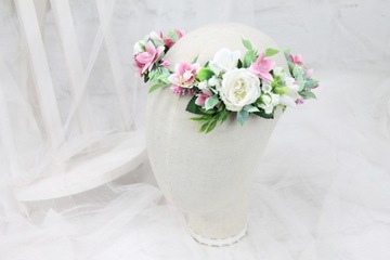 Асимметричный венок для свадебного причастия, оригинальное украшение для волос