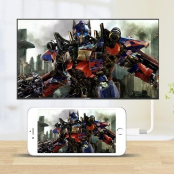 КАБЕЛЬ-АДАПТЕР LIGHTNING РАЗЪЕМ HDMI ДЛЯ iPad iPhone FULL HD 1080 60 Гц