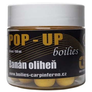 Carp Inferno pop up boilies 16mm 150ml Smak: Ananas/Śliwka