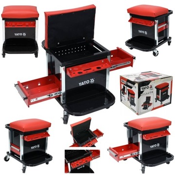 СТУЛ ДЛЯ МАСТЕРСКОЙ С ЯЩИКАМИ ЯТО СТУЛ НА КОЛЕСАХ