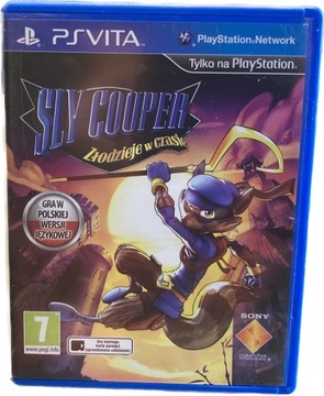 SLY COOPER ZŁODZIEJE W CZASIE PL PS VITA PSVITA