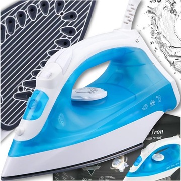 ŻELAZKO PAROWE CERAMICZNE SAMOCZYSZCZĄCE MOCNE ANTI-DRIP ANTI-CALC