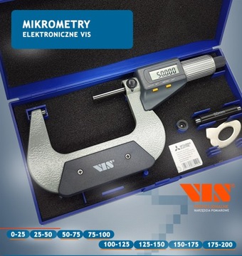 VIS Mikrometr elektroniczny zakres pom. 175-200