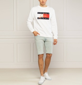 Tommy Hilfiger Jeans spodenki LEWIS HAMILTON szorty jeansowe krótkie roz 36