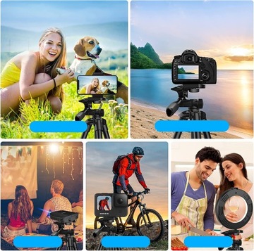 Штатив для телефона с камерой 135 см, пульт дистанционного управления Bluetooth