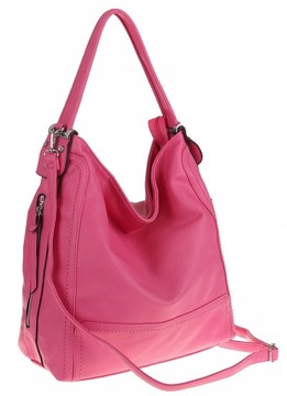 The Grace bags Elegancka Torebka Damska worek listonoszka LH2373 Rose Red