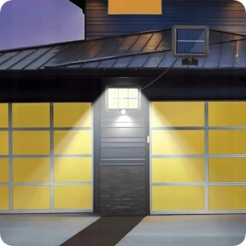 СОЛНЕЧНАЯ ЛАМПА С ДАТЧИКОМ ДВИЖЕНИЯ В СУМЕРКАХ СВЕТОДИОДНЫЙ ОТКРЫТЫЙ САД + ПУЛЬТ ДИСТАНЦИОННОГО УПРАВЛЕНИЯ