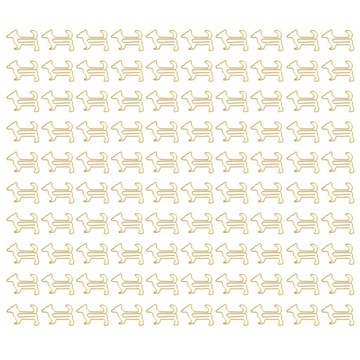 ОФИСНЫЕ ЗАЖИМЫ НАБОР ИЗ 100 ЗОЛОТЫХ