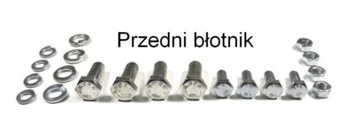 Оцинкованные винты для рамы, класс 8,8 Jawa 350 634 - 4motor