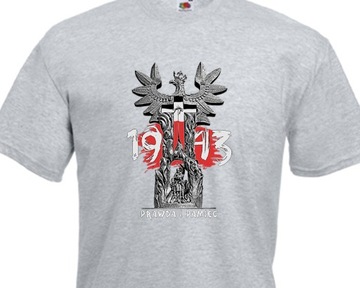 koszulka Polska patriotyczna historyczna kolorowa pomnik Prawda i Pamięć
