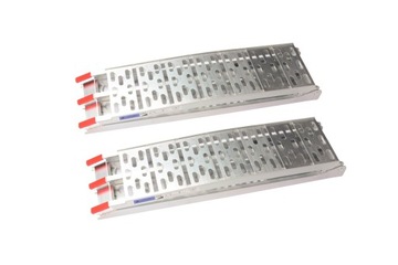 2x RAMPY ALUMINIOWE SKŁADANE NAJAZDY PODJAZD 680KG KOMPLET