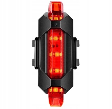 НАБОР ВЕЛОСИПЕДНЫХ ФОНАРОВ ДЛЯ ВЕЛОСИПЕДА ПЕРЕДНИХ И ЗАДНИХ СВЕТОДИОДНЫХ