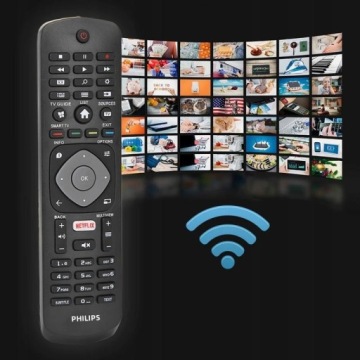 Пульт дистанционного управления Philips SMART NETFLIX HOME MULTIVIEW YKF406-003 черный
