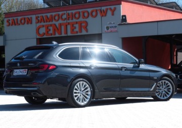 BMW Seria 5 G30-G31 Touring Plug-In 2.0 530e 292KM 2022 BMW 530 292ps Luxury xDrive Laser ACC Skóra HUD Keyles Blis 4xKlima Webasto, zdjęcie 30