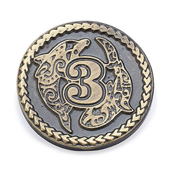 НАБОР ИЗ 52 ЗАМЕННЫХ МОНЕТ ДЛЯ ИГРЫ Spirit ISLAND