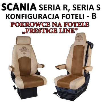 Чехлы на сиденья PRESTIGE LINE SCANIA R, S SERIES
