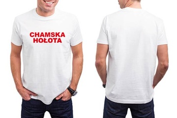 ФУТБОЛКА ANTI PIS CHAMSKA RABBIT PROTEST KACZKA M