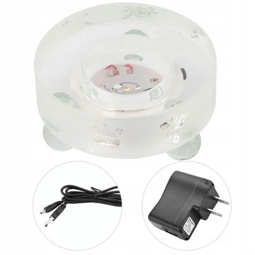Piękny wzór Mini Crystal LED Light Base Budda