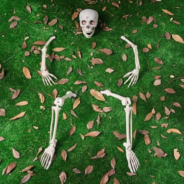 SZKIELET SZKIELETOR KOŚCI HALLOWEEN OZDOBA OGRÓD