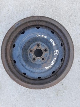 DISK OCELOVÝ 16'' 5X100 ET48 SUBARU ! (4)