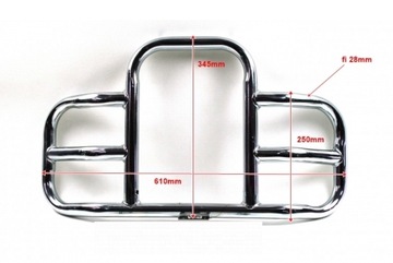 Патрубки аварийной защиты для RANGER CLASSIC WS50 Chopper Wektor