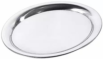 Taca okrągła ze stali nierdzewnej 32 cm