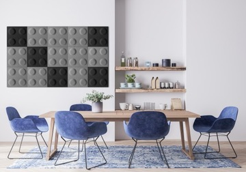 Стеновые панели 15x15 см акустический войло