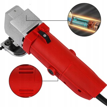 МОЩНЫЕ ЭЛЕКТРИЧЕСКИЕ НОЖНИЦЫ ДЛЯ РЕЗКИ ЛИСТОВОГО МЕТАЛЛА 500ВТ