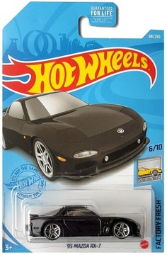 HOT WHEELS 95 MAZDA RX-7 FACTORY FRESH 6/10 1:64 NOWY !!!