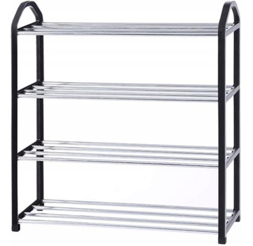 ШКАФ ДЛЯ ОБУВИ 4 УРОВНЯ ПОЛКА-ОРГАНИЗАТОР СТЕНД МЕТАЛЛИЧЕСКАЯ ПОЛКА