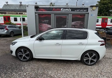 Peugeot 2015 Peugeot 308 1 wlasciciel, Polski Salon, GT 205 KM, Biala perla, skory, zdjęcie 1