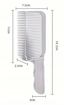 РАСЧЕСКА ДЛЯ СТРИЖКИ МУЖСКАЯ, профессиональная
