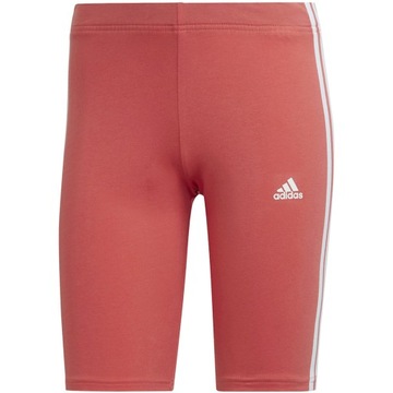 L Spodenki damskie adidas Tight 3-Stripes Bike Shorts koralowe HF1862 L