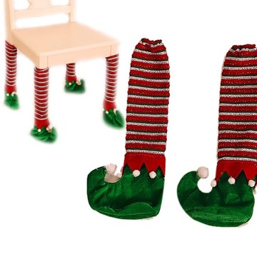 POKROWCE NA NOGI STÓŁ OCHRONNY ŚWIĄTECZNĄ ATMOSF