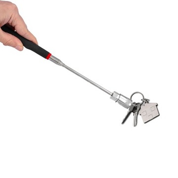 MAGNETIC GRIPPER Светодиодный фонарик, телескопический 68 см, инспекционный магнит