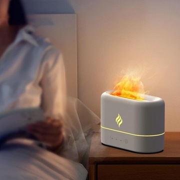 Nawilżacz Cool Mist Flame Lights Automatyczne