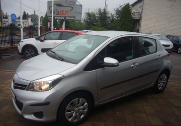 Toyota Yaris III Hatchback 5d 1.0 VVT-i 69KM 2013 Toyota Yaris Toyota Yaris III Salon PL - I wlasciciel Benzyna 69KM