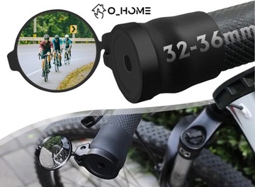 1 SZT GUMOWA OSŁONA MONTAŻOWA MINI LUSTERKA NA KIEROWNICĘ ROWERU 28-32MM