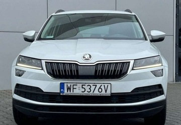 Skoda Karoq Crossover 1.5 TSI ACT 150KM 2021 Skoda Karoq Salon Polska Automat Grzane fotele Led Tempomat Parktronic, zdjęcie 3