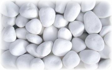 Kamienie Ozdobne OTOCZAK Biały THASSOS Greckie 40-60 10 kg