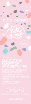 HAIRBOOM Rice Rehab Olej z Otrąb Ryżowych na Włosy