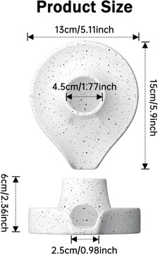 Kadzielnica do DO SZAŁWII MISKA CERAMICZNA NA KADZIDŁO Sage Holder
