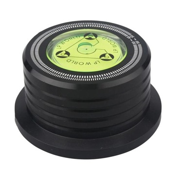 Gramofon Zacisk rejestratora Vinyk ze stopu aluminium ze biały